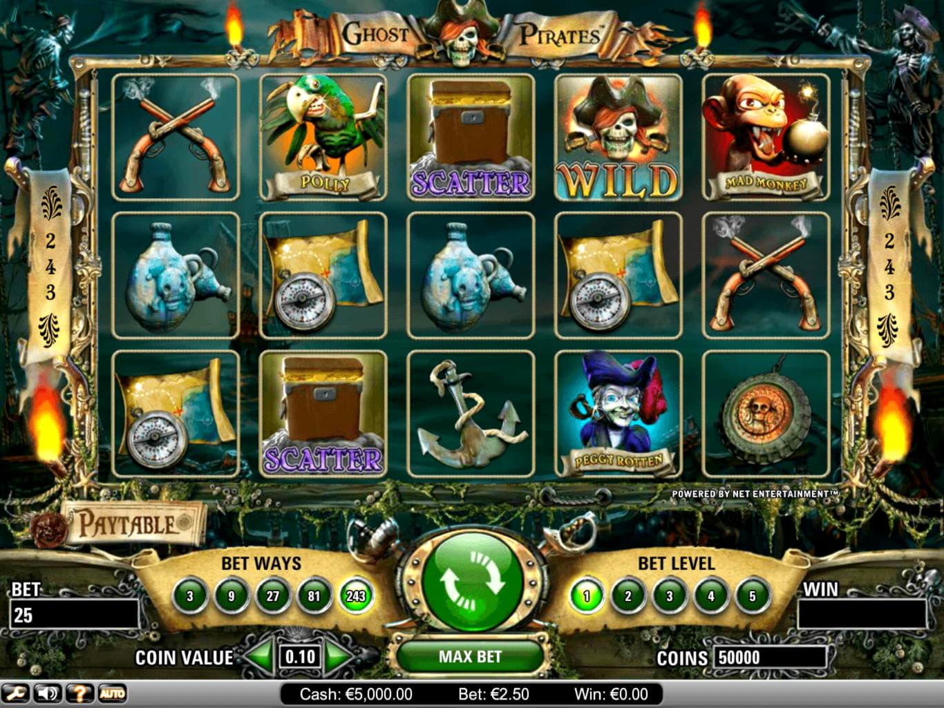 44 gratis spins uden indskud hos Vegas Casino Online